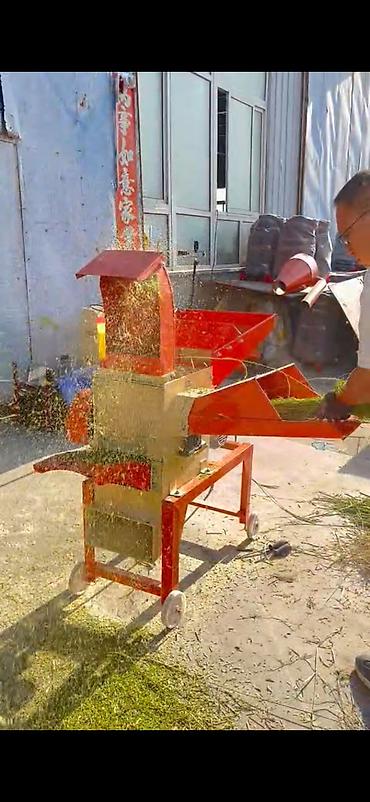 Kənd təsərrüfatı avadanlığı: Yaşıl yem və saman doğrayan elektrikli aqreqat Məhsul təsviri: - Ot — 2