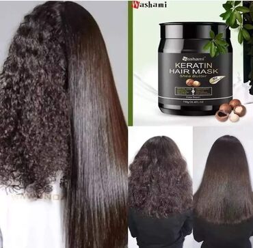 saç çıxardan: 🔥Saclarin sozune bahmirsa derd etmek 🔥bizim bu keratin maskadan