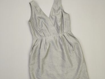 sukienka letnia granatowa: Sukienka, Rozkloszowana, S (EU 36), stan - Bardzo dobry, H&M