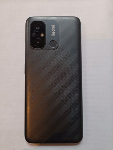 камера с симкартой: Xiaomi, Redmi 12C, Б/у, 128 ГБ, цвет - Черный, 2 SIM