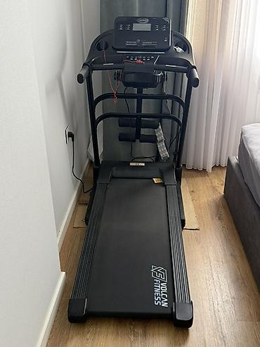İdman və istirahət: Volcan Fitness qaçış trenajoru - Elektrikli qaçış trenajoru, evdə — 2
