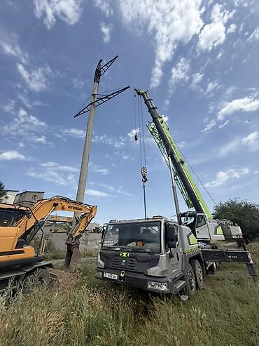 Услуги автокрана для строительно‑монтажных работ - Автокран на at lalafo.kg Услуги автокрана для строительно‑монтажных работ - Автокран на