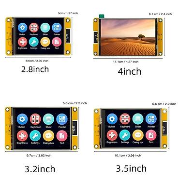 Monitorlar: ESP32-32E əsaslı 3.5" LCD toxunma displeyli inkişaf dəsti — 2