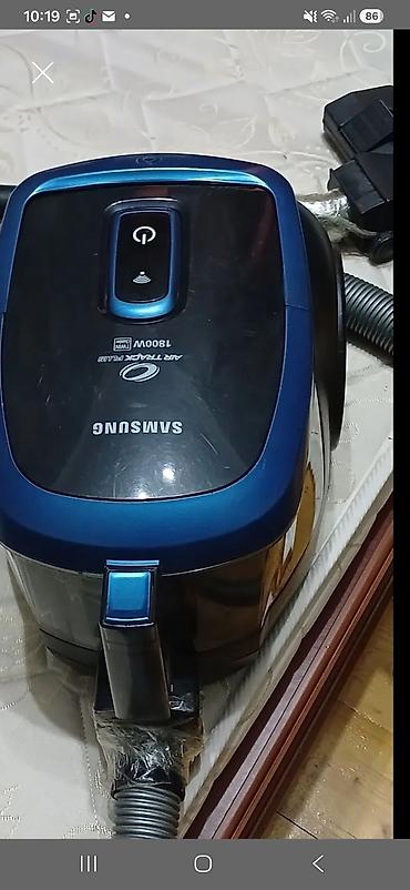Məişət texnikası: Samsung tozsoran – 1800W güc, “Air Track Plus” texnologiyalı silindr — 1