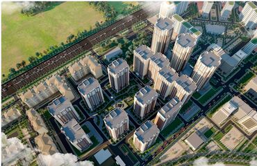 Продажа участков: 2 комнаты, 76 м², Элитка, 15 этаж, ПСО (под самоотделку)