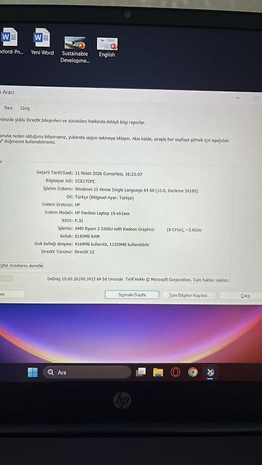 notbuk hp: İşlənmiş HP Pavilion, 15.6 ", AMD Ryzen 5, 512 GB, Ödənişli çatdırılma — 1