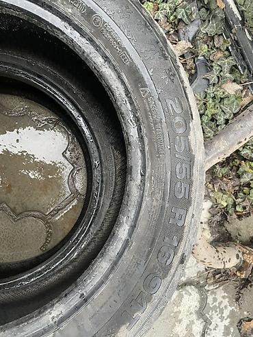 балон кышкы: Шиналар 205 / 55 / R 16, Кыш, Колдонулган, Жуп, Жеңил унаалар, Continental — 1