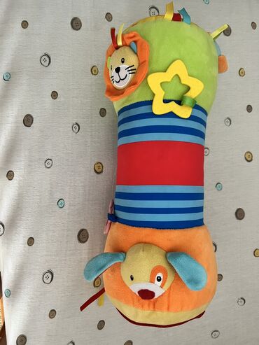 aylin baby instagram: Развивающий валик-игрушка Baby Go Пищит, звенит, шуршит, играет