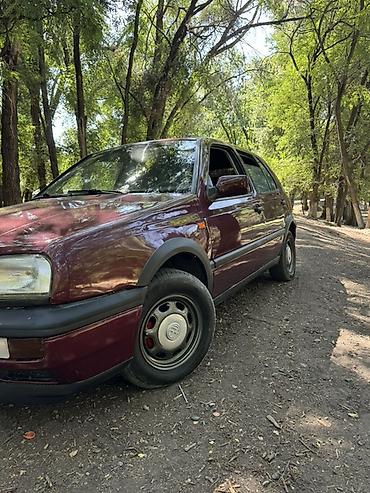 Унаа: Volkswagen Golf: 1993 г., 1.8 л, Кол менен иштөөчү, Хетчбек — 10