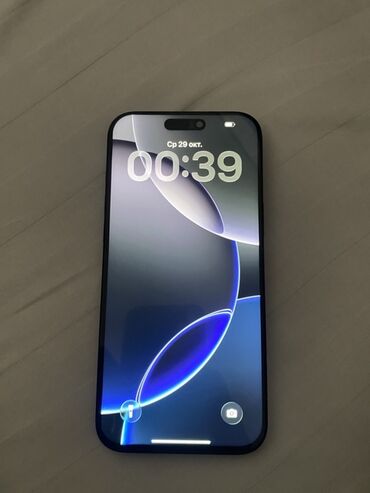 airpod max: IPhone 16 Pro Max, Б/у, 256 ГБ, Черный, Защитное стекло, 100 %