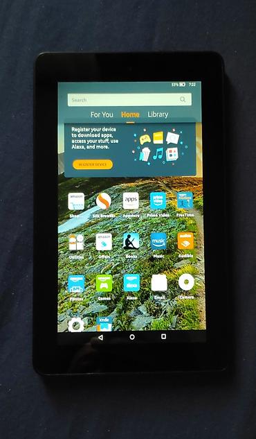 Электрондук китептер: Электрондук китеп, Amazon, Колдонулган, 6" - 7", Bluetooth, түсү - Кара — 5