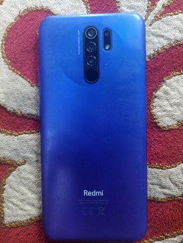 телефоны xiaomi redmi8: Xiaomi, Redmi 9, Колдонулган, 64 ГБ, түсү - Көк, 1 SIM, 2 SIM