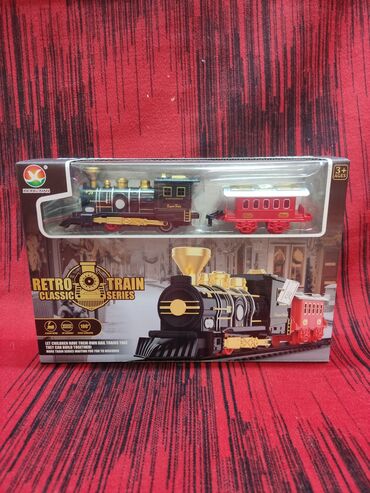 игровые наборы паровозик thomas: Игрушечная железная дорога Retro Train Classic Series Что в наборе: -