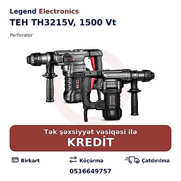 dinamometrik acar: Elan başlığı: Perforator TEH TH3215V, 1500 Vt Elan mətni: Perforator — 1
