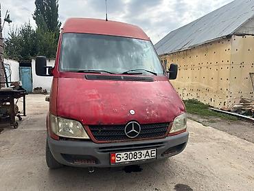 Унаа сатуу: Mercedes-Benz Спринтер: 2003 г., 2.9 л, Кол менен иштөөчү, Дизель, Бус — 2