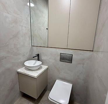 эко сити: 2 комнаты, 43 м², Средний Джал Элитка, 10 этаж, Дизайнерский ремонт — 4
