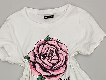 model bez koszulki: Sinsay, T-shirt damski, rozmiar L — 1
