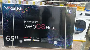 Морозильники: Срочная акция Yasin 65 UD81 webos magic пульт smart Android Yasin