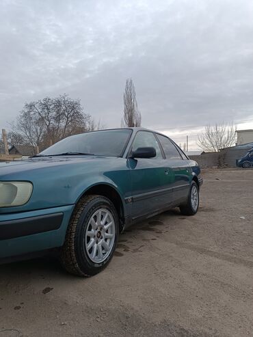 синее мужское пальто: Audi 100: 1995 г., 2.3 л, Механика, Бензин, Седан