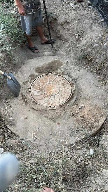 Железобетонные (ЖБИ) кольца для септика: Железобетонное (ЖБИ) кольцо для септика Размер: 110 x 90 x 8 см, Бесплатная установка, В розницу — 9