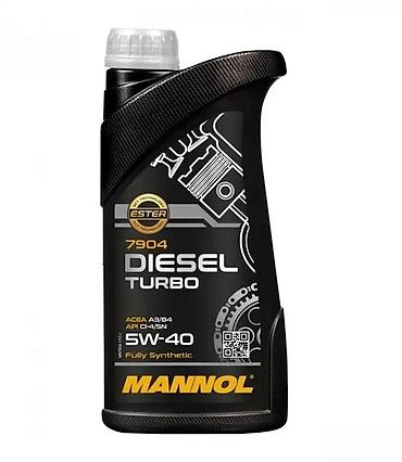 6: Potpuno sintetičko motorno ulje Mannol 7904 Diesel Turbo 5W-40 — 1