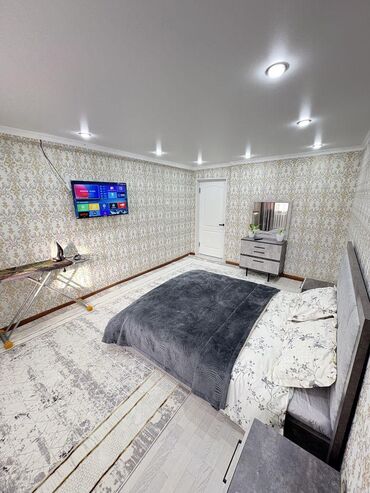 Посуточная аренда квартир: 1 комната, Душевая кабина, Постельное белье, Кондиционер — 8