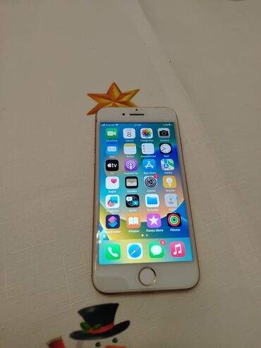 iphone se 2020 ikinci el: IPhone 8, 64 GB, Rose Gold, Barmaq izi