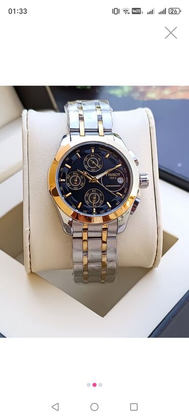 Qol saatları: Yeni, Qol saatı, Tissot, rəng - Qızılı — 5