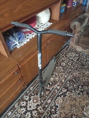 Трюковой самокат - Жесткая неразборная рулевая стойка (Y‑bar) с