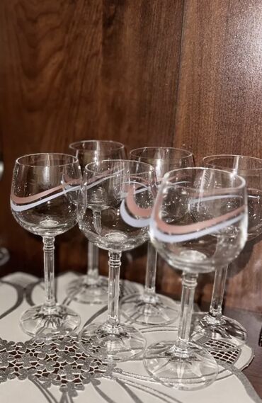 Другая мужская обувь: Рюмки Чехословакия Bohemia Новые 6 шт 2 500 сом Фужеры Тетерев 3 шт — 4