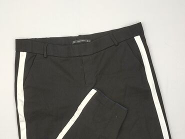 woskowane legginsy z wysokim stanem zara: Material trousers for women, Zara, size M (EU 38)