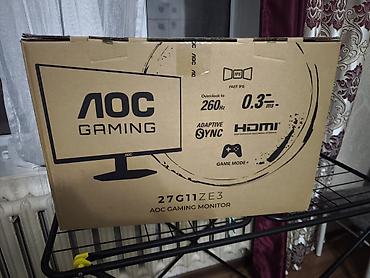 Монитор, AOC, Б/у, LED, 26" - 27" at lalafo.kg Монитор, AOC, Б/у, LED, 26" - 27"