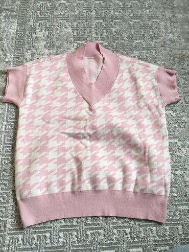 безрукавку: Детский топ, рубашка, цвет - Розовый, Новый