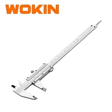 lazer olcu: WOKIN Sürgülü Metal Kumpas 0–150 mm – Dəqiq Ölçü Aləti Peşəkar — 1
