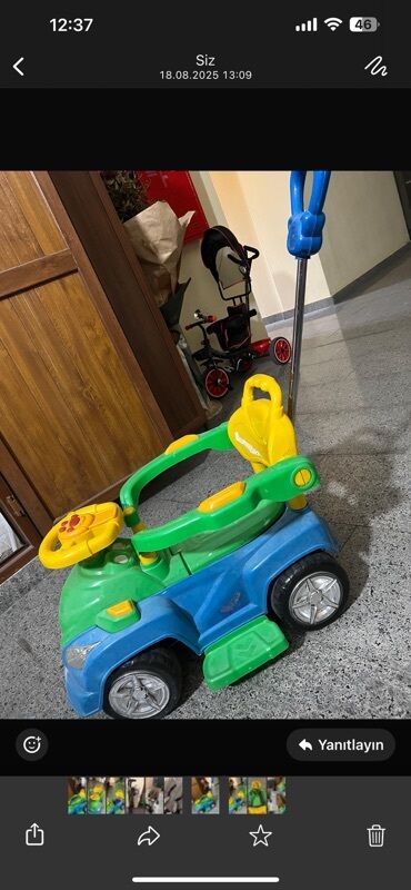ZX: Uşaq gəzdirici maşın (ride-on) – çoxfunksiyalı model - Rənglər
