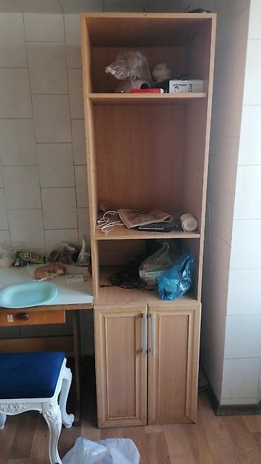 кухоный стол уголок: Кухонный гарнитур, Б/у, цвет - Бежевый, МДФ, Самовывоз — 6