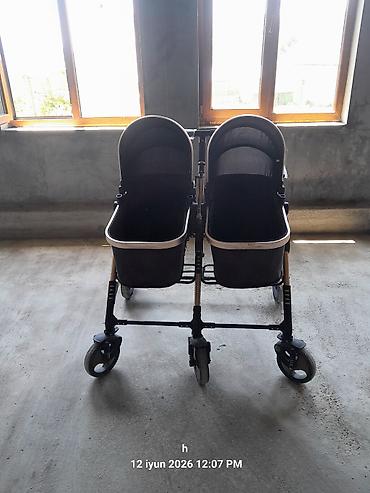 коляски детские бу: Biraz işlənilib. Amma hər detalı yerindədir. Qiyməti 200 mandır — 3