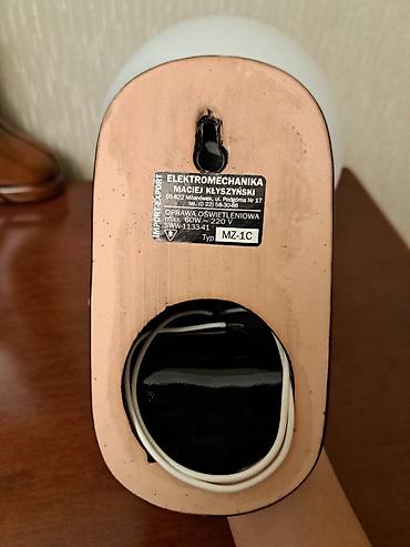 Ev üçün dekor: Elektromexanika (Maciej Kłeszyński) sersütun lampası – model MZ-1C - — 3