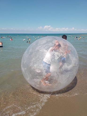 очки ии: Прозрачный надувной водный шар (water walking ball) для развлечений на — 2