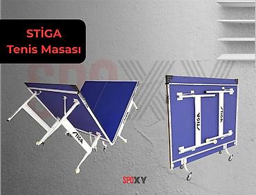 Məhsul: Stolüstü tenis masaları (STIGA, JOOLA və Model 1006) Brendlər