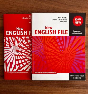 Tədris ədəbiyyatı: New English File Elementary (Student's book & Workbook) İngilis