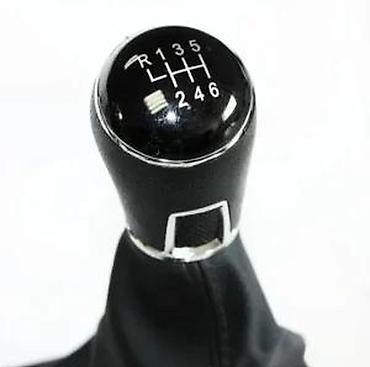 Tuning oprema: Ručica menjača sa manžetnom – 6 brzina + rikverc (R-1-3-5 gore levo; — 8