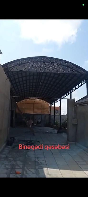 Dekorativ dəmirdən hazırlanmış geniş naves/kölgəlik konstruksiyası at lalafo.az Dekorativ dəmirdən hazırlanmış geniş naves/kölgəlik konstruksiyası