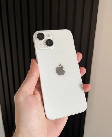 Apple iPhone: IPhone 14, 256 GB, Starlight, Zəmanət, Kredit, Simsiz şarj