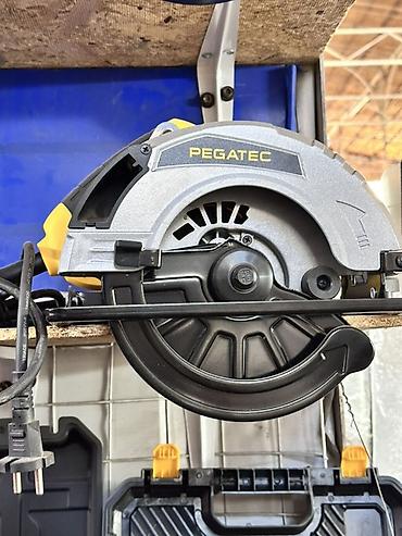продаю пистолет: Дисковая циркулярная пила PEGATEC. Электроинструмент для — 1