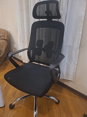 kreslo ofis ucun: Erqonomik ofis kreslosu - Nəfəsalan mesh arxa hissə: ventilyasiya — 1
