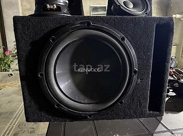 Колонки и сабвуферы: Avtomobil üçün səs sistemi komplekti - Gücləndirici: Kenwood — 4
