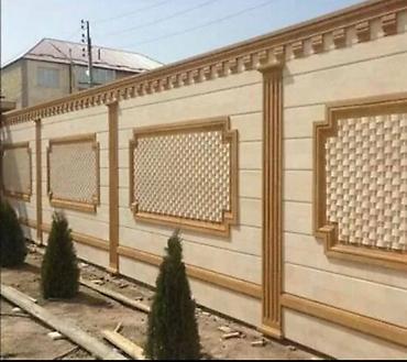 arka tipsi: Təbii daşdan dekorativ fasad və hasar elementləri – layihələndirmə və — 4
