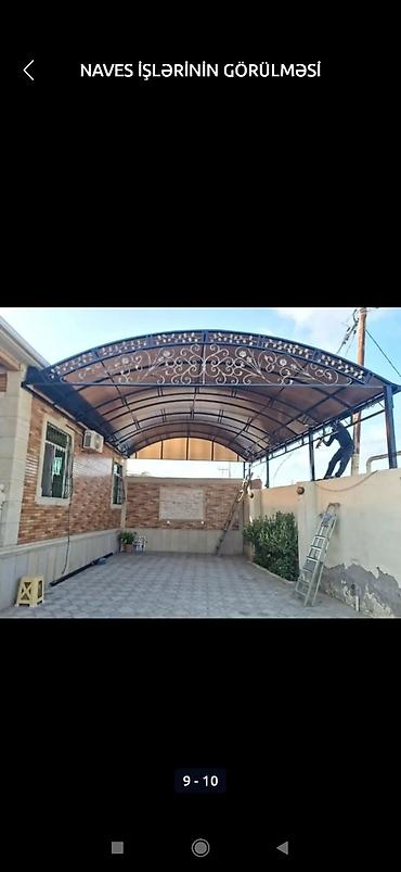 Naveslər, markizlər: Bu məhsul, müxtəlif ehtiyaclar üçün istifadə oluna bilən, möhkəm metal — 4