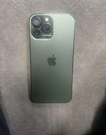 IPhone 13 Pro Max, 128 ГБ, цвет Alpine Green (зеленый). Экран на под
